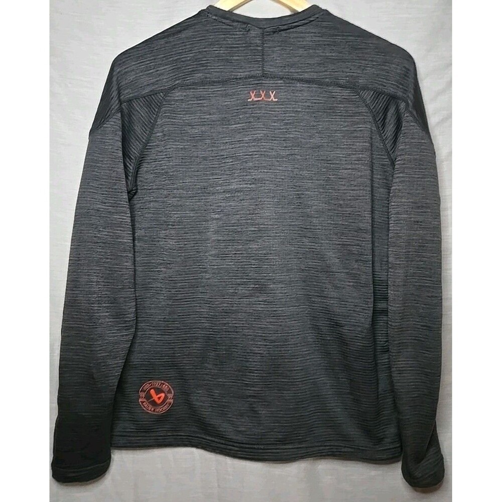 Bauer Hockey First Line Heathered Long Sleeve SweatShirt, Sz Small, Gray - Picture 4 of 9